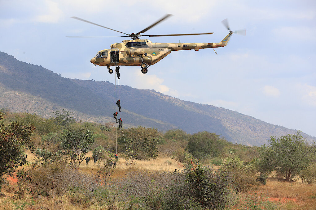 RDF officers and other ranks complete Advanced Infantry Training